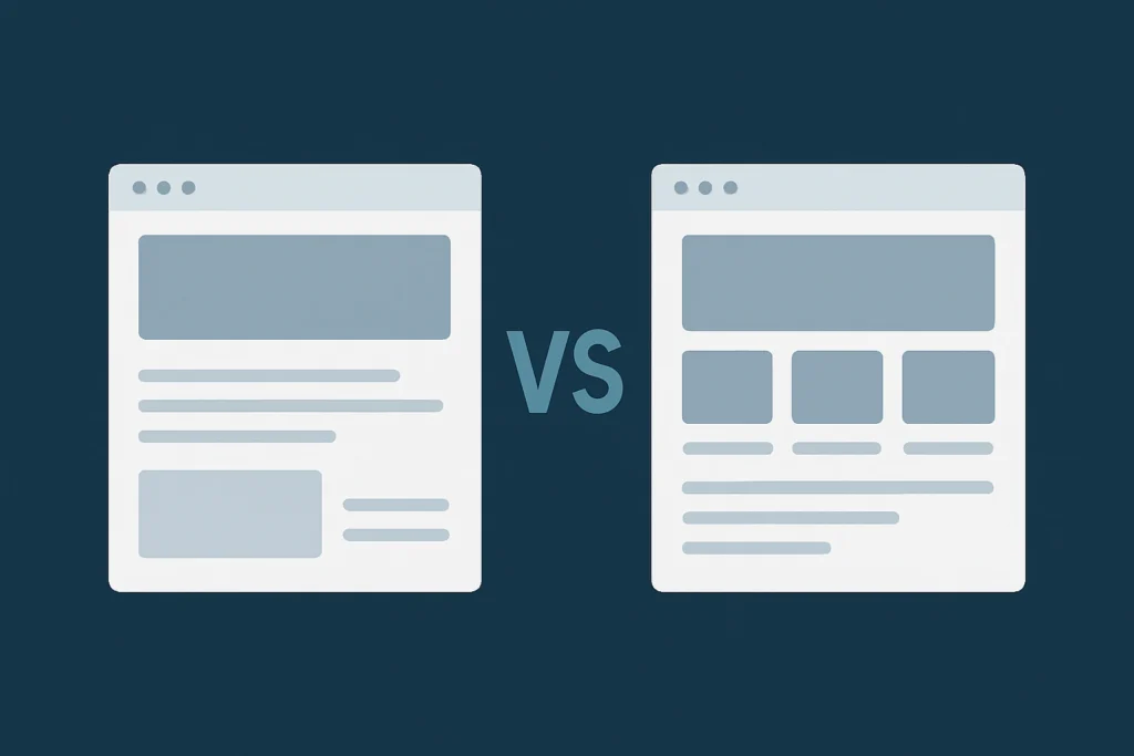 Custom Website vs. Template: Which Is Best for Your Business?