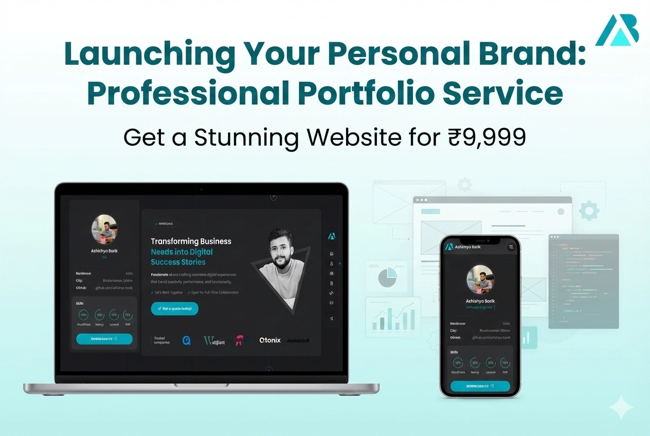 Launch Your Personal Brand: Get a Stunning Professional Portfolio Website for Just 9,999